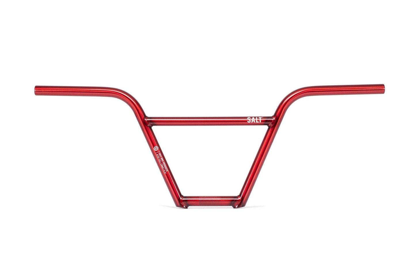 Salt BMX Parts 9 / Trans Red / 22.2mm Standard Salt Pro Handlebar 4-piece