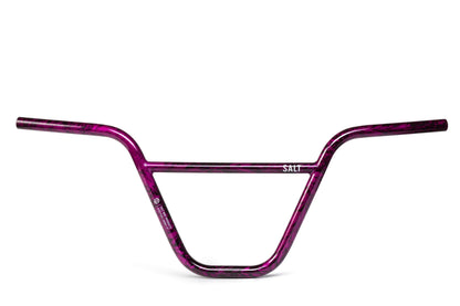 Salt BMX Parts 9 / Purple Splatter / 22.2mm Standard Salt Pro Handlebars