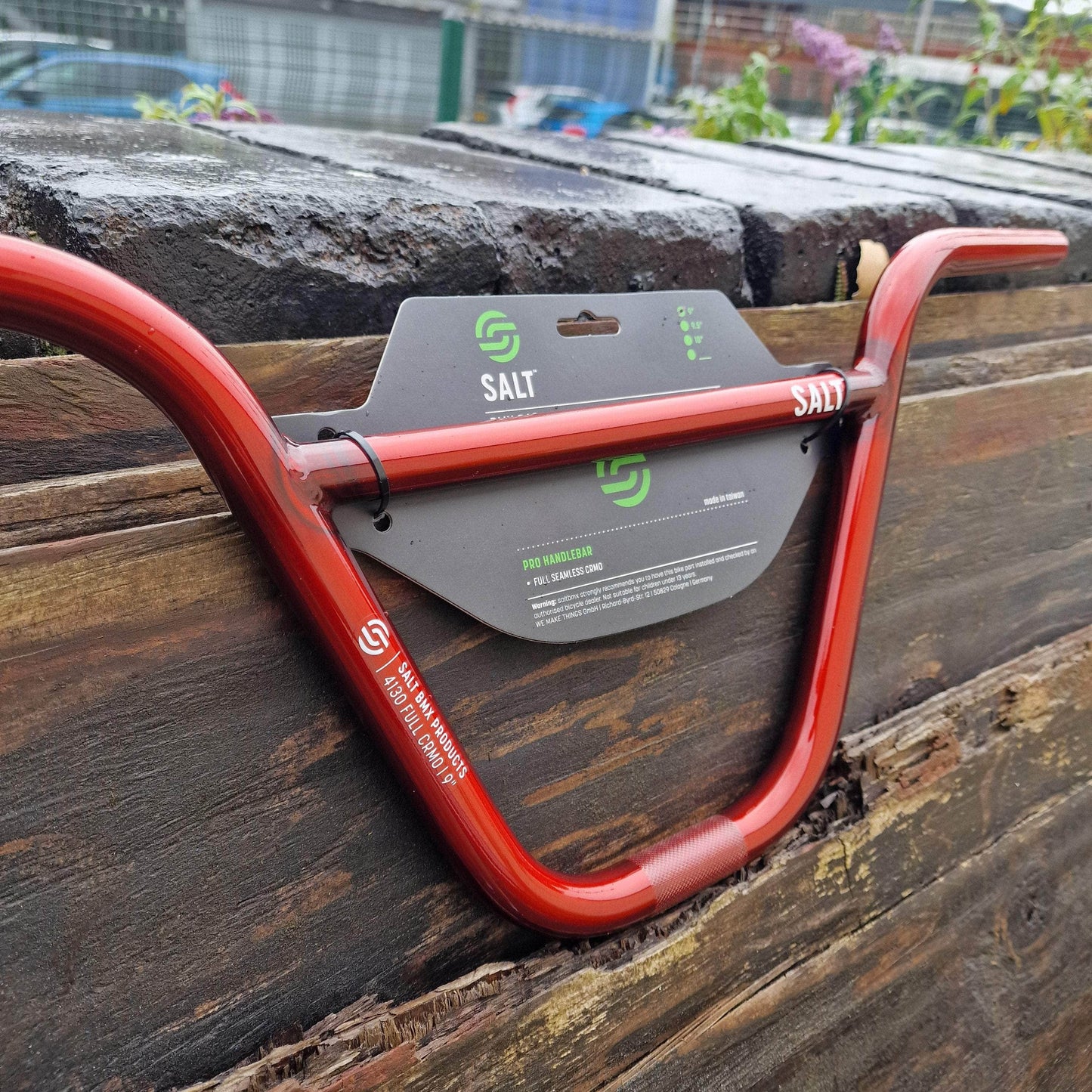 Salt BMX Parts Trans Red / 9 / 22.2mm Standard Salt Pro Handlebars