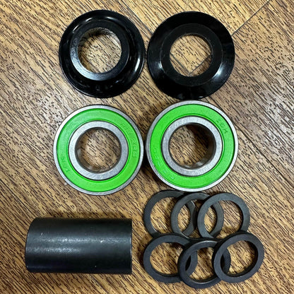 Salt BMX Parts 19mm Salt Rookie Sealed Mid Bottom Bracket Black