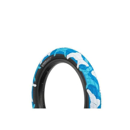 Salt BMX Parts 16 x 2.20 / Blue Camo Salt Tracer Tyre 16 x 2.20