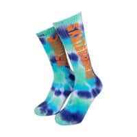 Santa Cruz Clothing & Shoes UK 8-11 Santa Cruz Ad Rip Socks Blue Tie Dye