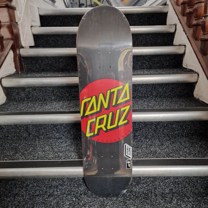 Santa cruz Skateboards 8.25 Santa Cruz Classic Dot Black 8.25" Skateboard Deck