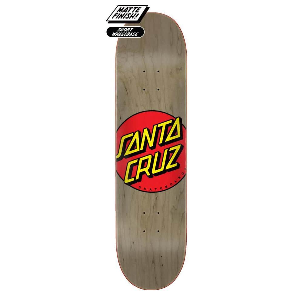 Santa Cruz Skateboards 8.375 Santa Cruz Classic Dot Brown 8.375" Skateboard Deck