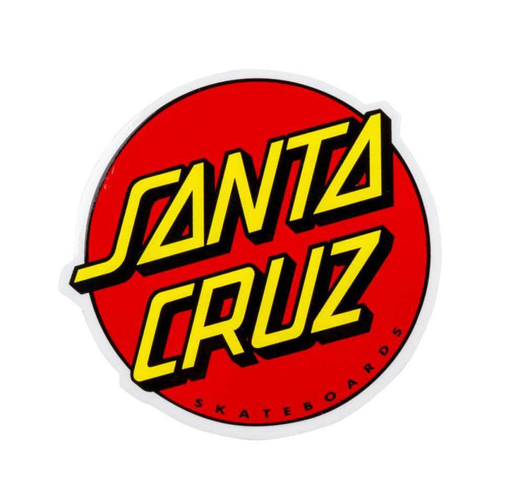 Santa Cruz Skateboards Santa Cruz Classic Dot Sticker 6 Inch