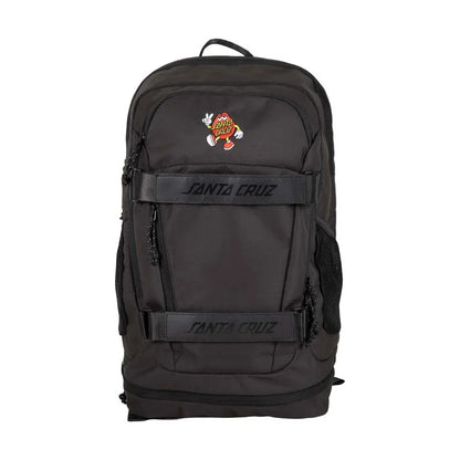 Santa cruz Clothing & Shoes Black Santa Cruz Dot Guy Skatepack Backpack Black