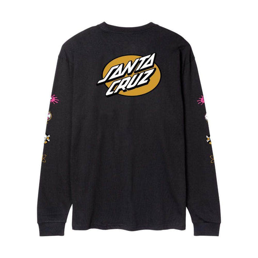 Santa Cruz Clothing & Shoes Santa Cruz Knibbs Cryptic Longsleeve T-Shirt