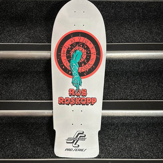 Santa cruz Skateboards 10.35 Santa Cruz Reissue Roskopp One White / Red / Blue 10.35" Skateboard Deck