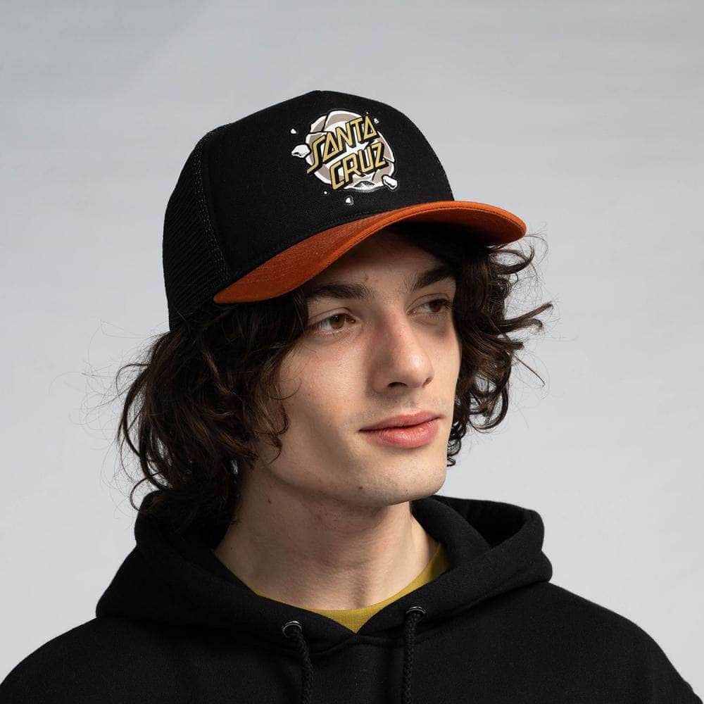 Santa Cruz Clothing & Shoes Black / Pumpkin Santa Cruz Roskopp Destruct Dot Black / Pumpkin