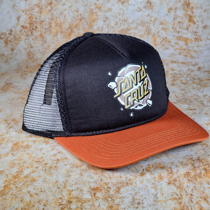 Santa Cruz Clothing & Shoes Black / Pumpkin Santa Cruz Roskopp Destruct Dot Black / Pumpkin