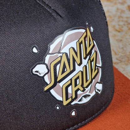 Santa Cruz Clothing & Shoes Black / Pumpkin Santa Cruz Roskopp Destruct Dot Black / Pumpkin