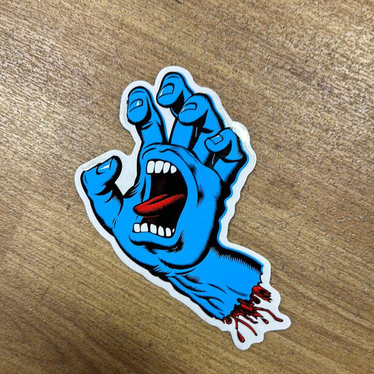 Santa Cruz Skateboards Santa Cruz Screaming Hand Sticker 6 Inch