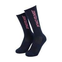 Santa Cruz Clothing & Shoes Black & White / UK 8-11 Santa Cruz Strip Socks Black & White 3 Pack