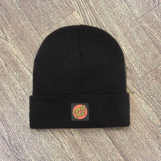 Santa Cruz Clothing & Shoes Black Santa Cruz Swindler Beanie Black