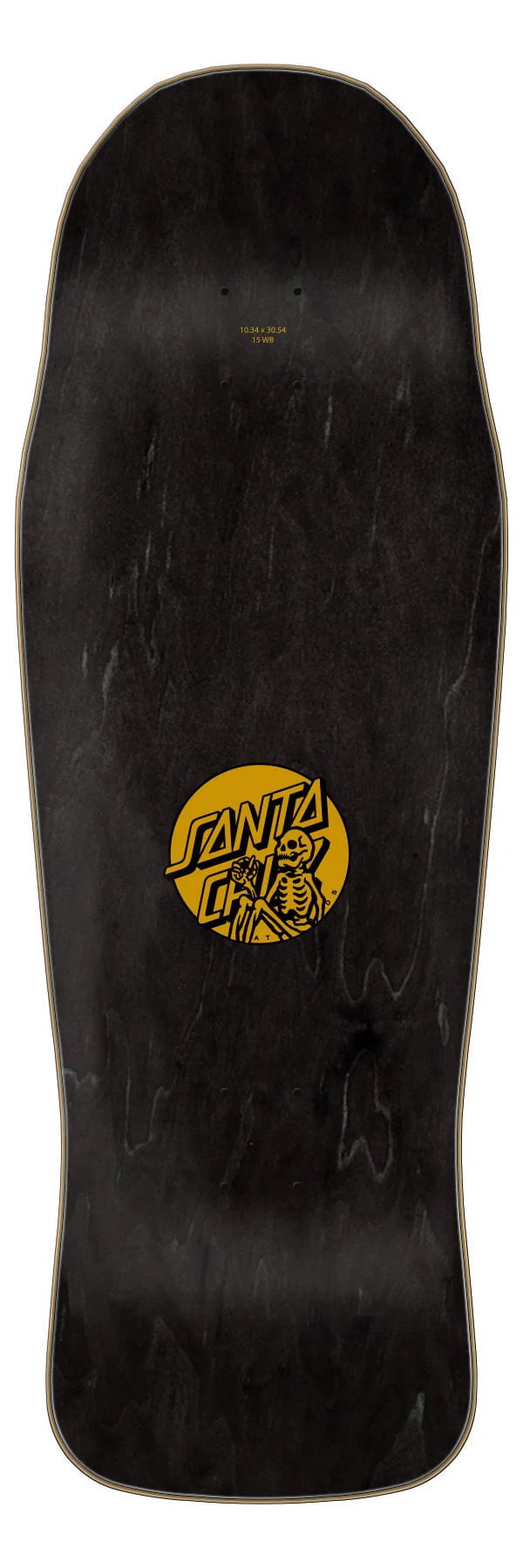 Santa cruz Skateboards 10.34 Santa Cruz Winkowski Dope Planet 10.34" Black/ Gold Skateboard Deck