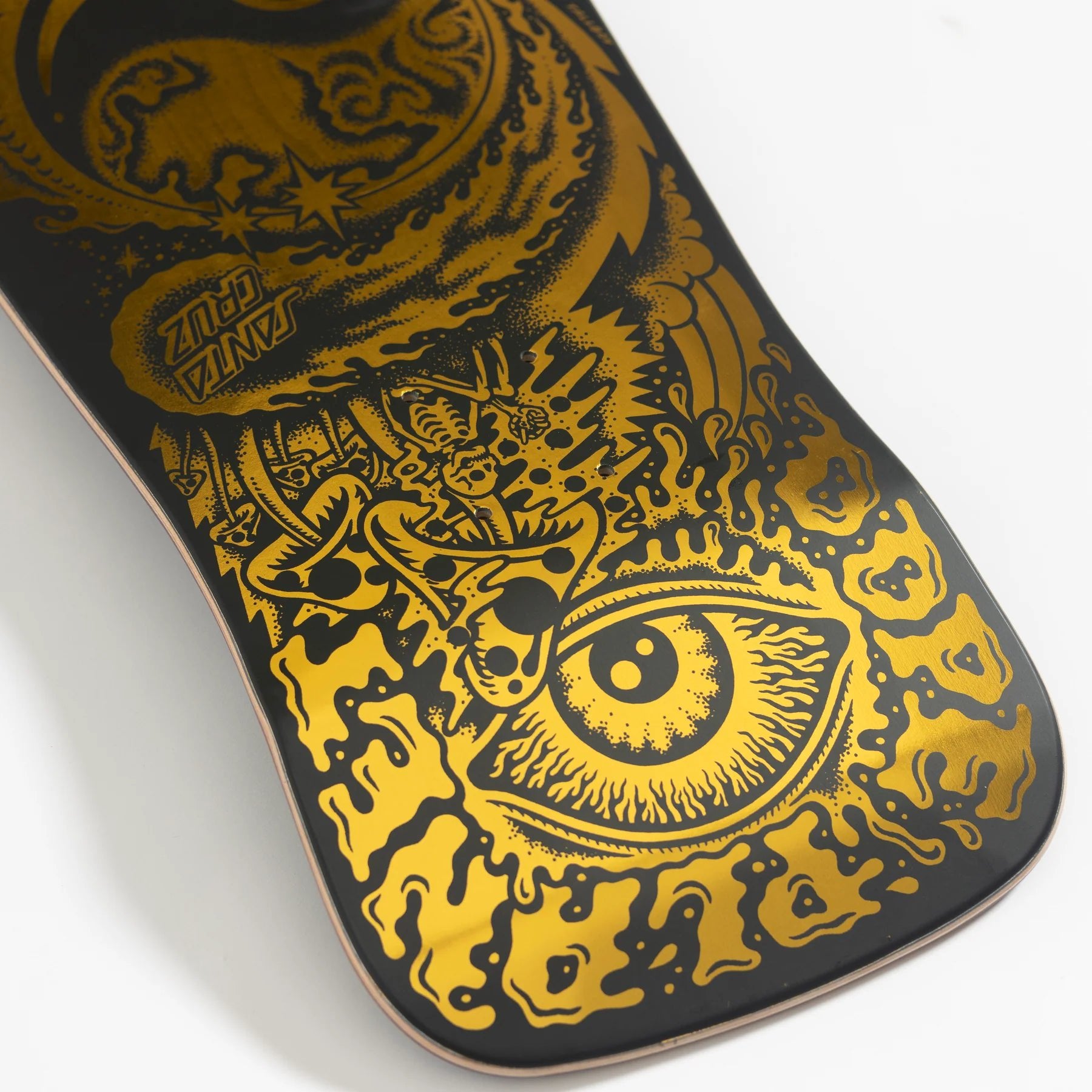 Santa cruz Skateboards 10.34 Santa Cruz Winkowski Dope Planet 10.34" Black/ Gold Skateboard Deck