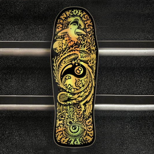 Santa cruz Skateboards 10.34 Santa Cruz Winkowski Dope Planet 10.34" Black/ Gold Skateboard Deck