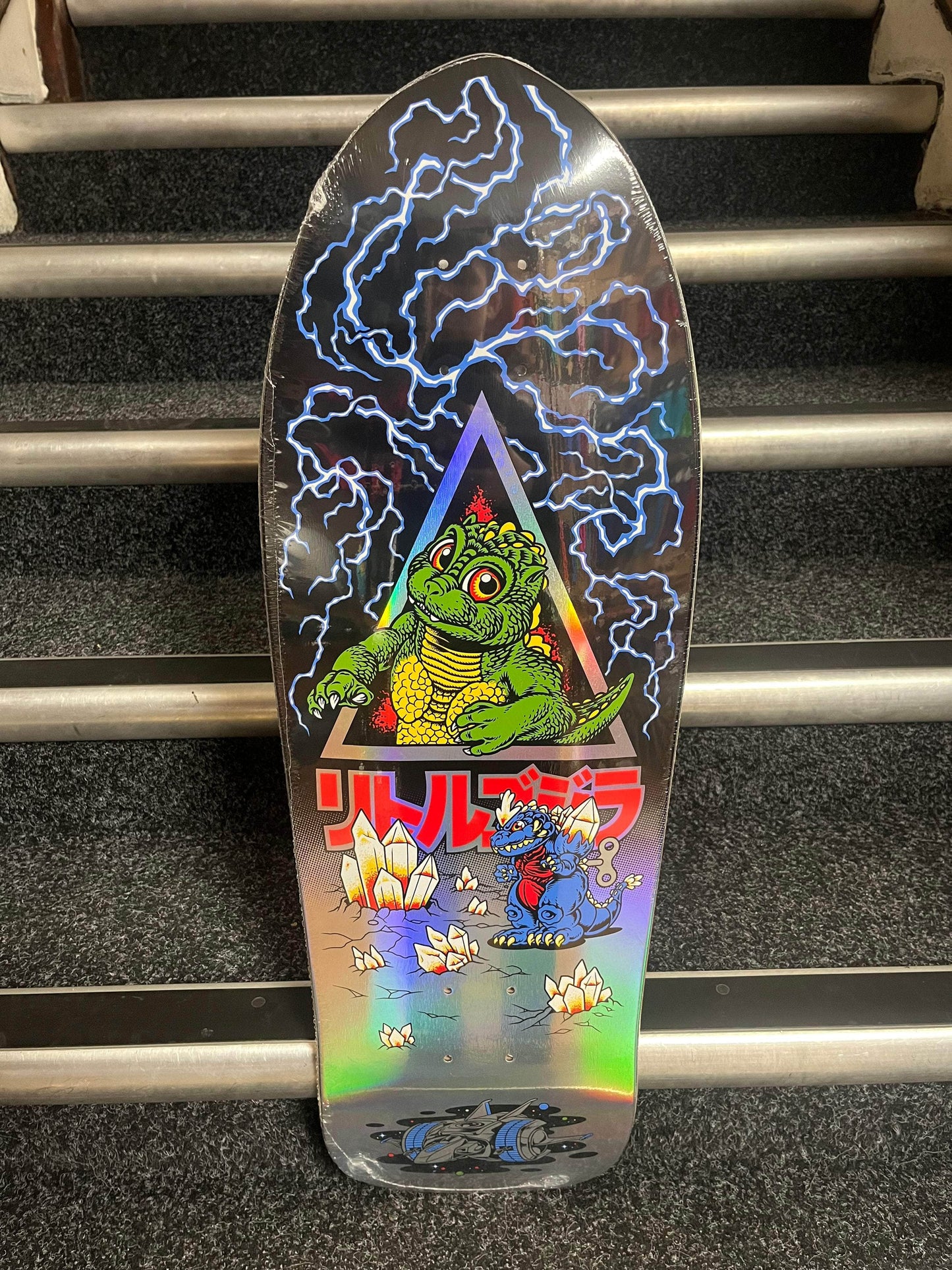 Santa Cruz Skateboards 9.89 Santa Cruz x Godzilla Jr. Natas Deck 9.89" Skateboard Deck