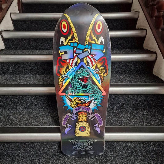 Santa Cruz Skateboards 10.5 Santa Cruz x Godzilla Mothra Natas Deck 10.5" Skateboard Deck