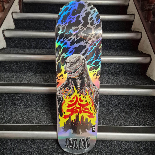 Santa Cruz Skateboards 8.50 Santa Cruz x Godzilla Shin Knox Firepit 8.5" Skateboard Deck