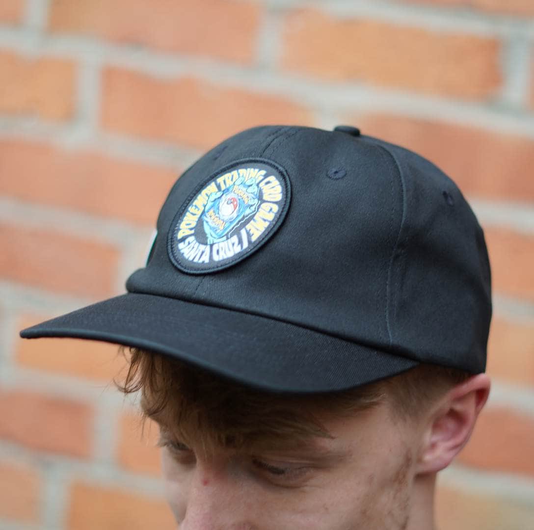 Santa Cruz Clothing & Shoes Black / One Size Santa Cruz x Pokemon TCG Hand Cap Black