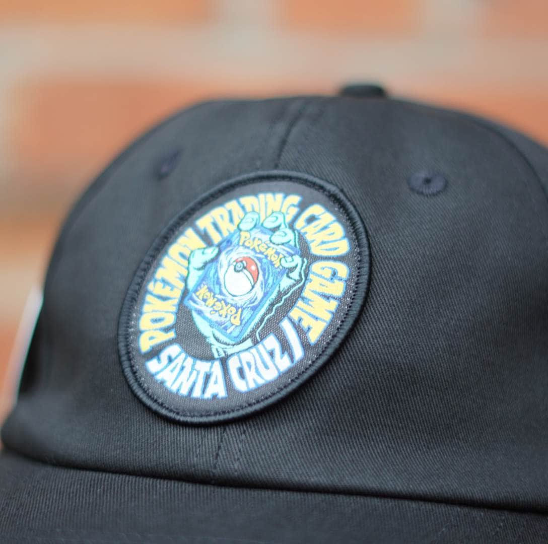 Santa Cruz Clothing & Shoes Black / One Size Santa Cruz x Pokemon TCG Hand Cap Black