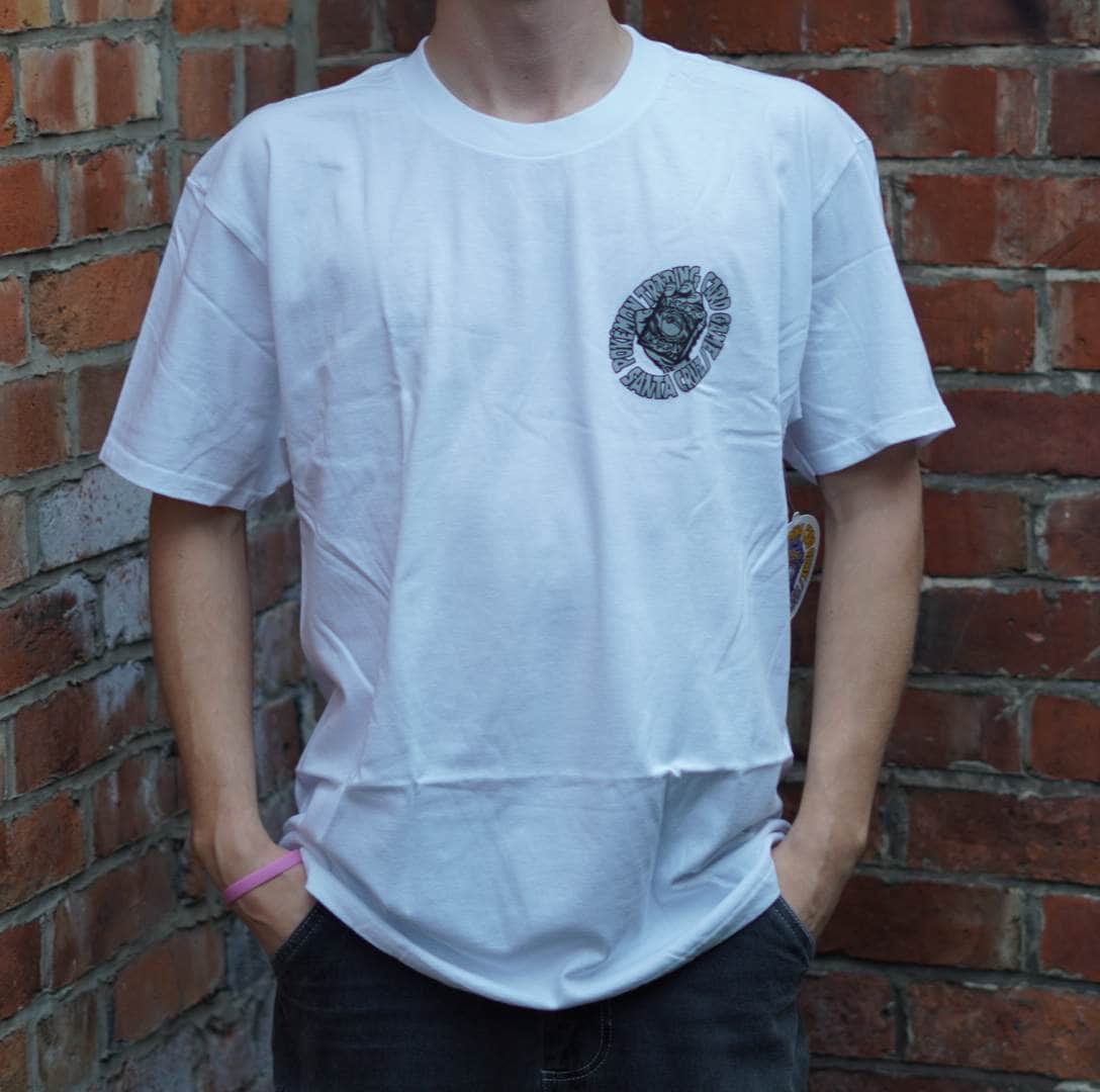 Santa Cruz Clothing & Shoes Santa Cruz x Pokemon TCG Hand T-Shirt White