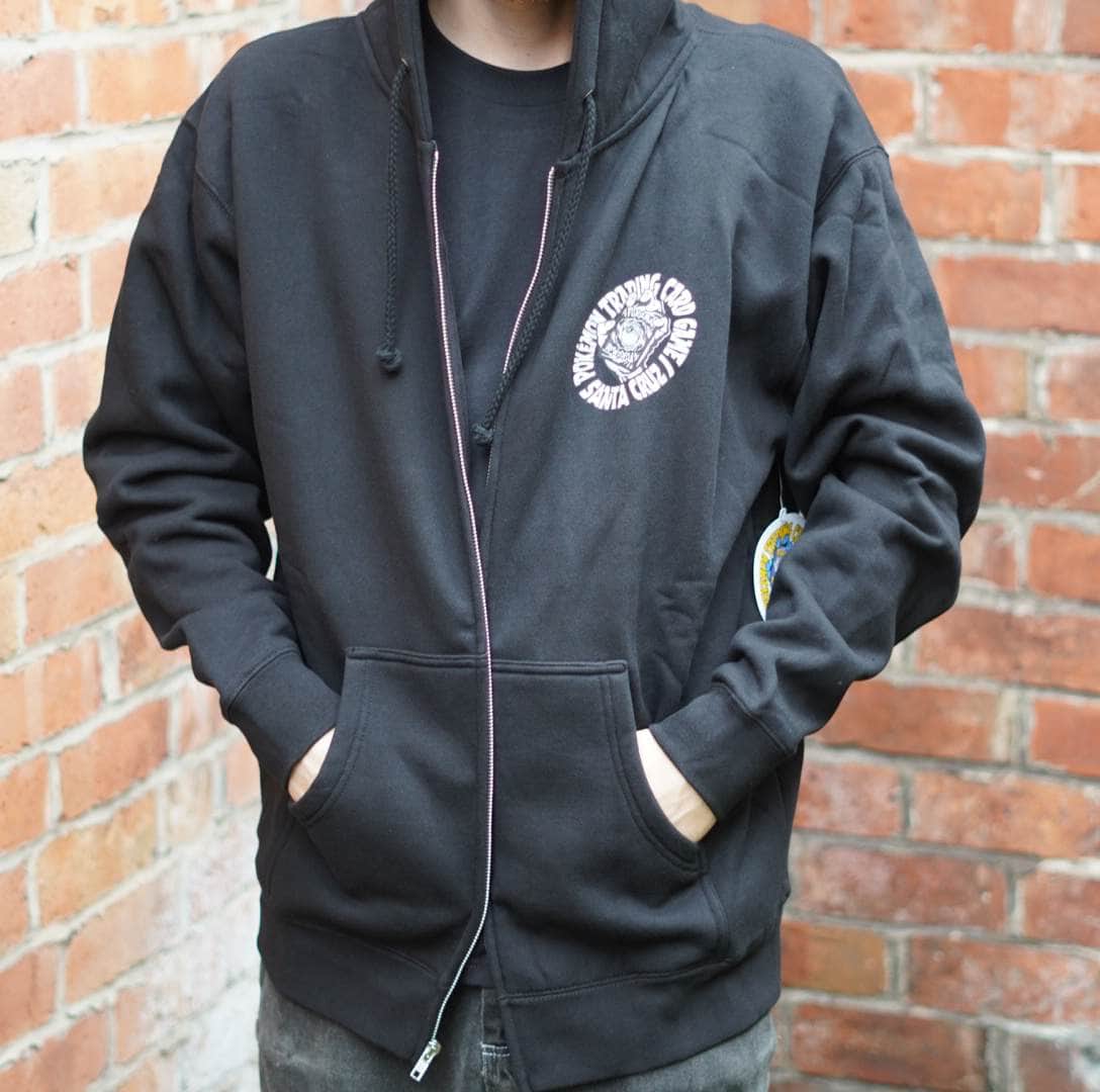 Santa Cruz Clothing & Shoes Santa Cruz x Pokemon TCG Hand Zip Hoody Black