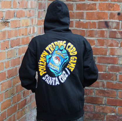 Santa Cruz Clothing & Shoes Santa Cruz x Pokemon TCG Hand Zip Hoody Black