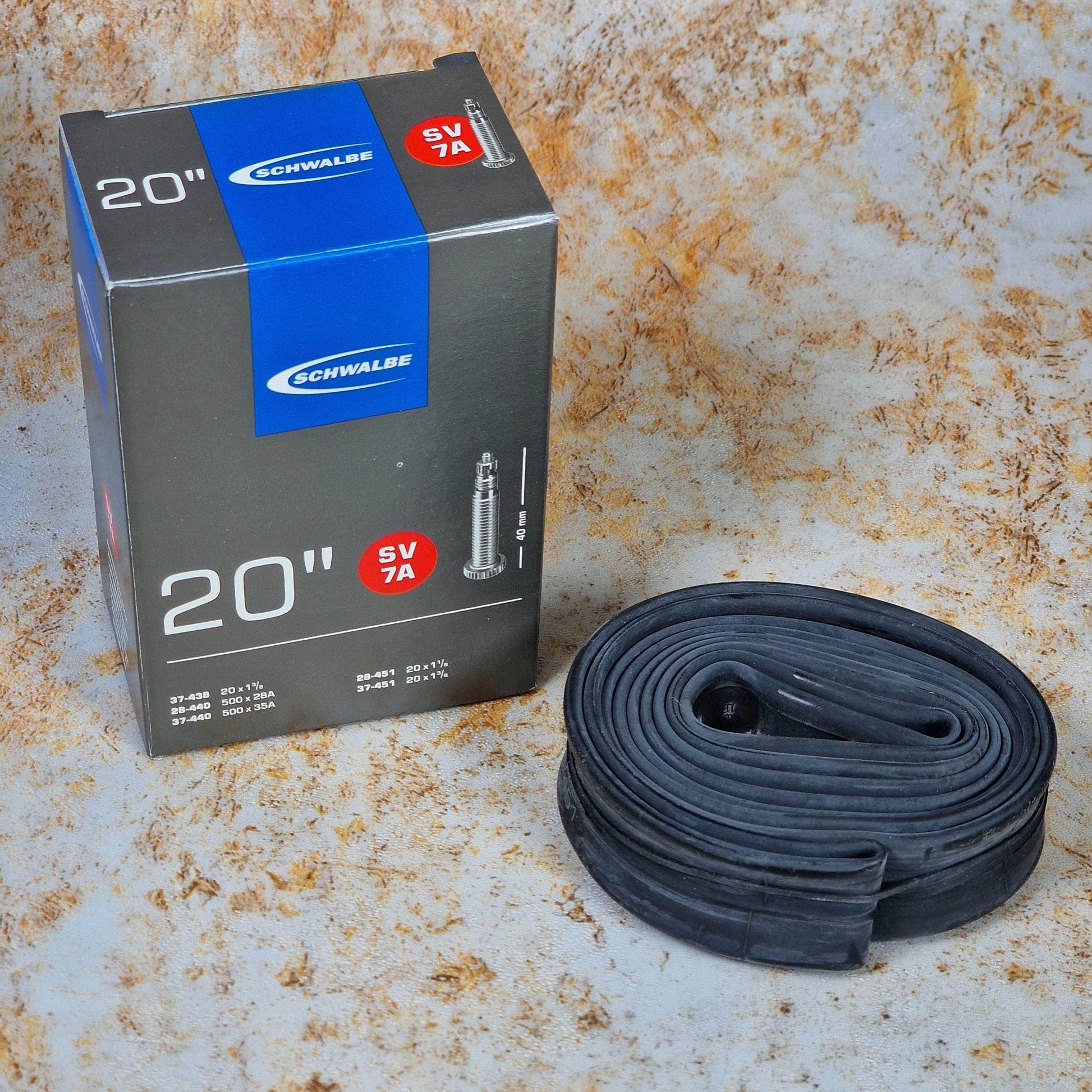 Schwalbe BMX Racing Schwalbe SV7A 20 x 1 3/8" Presta Race Inner Tube