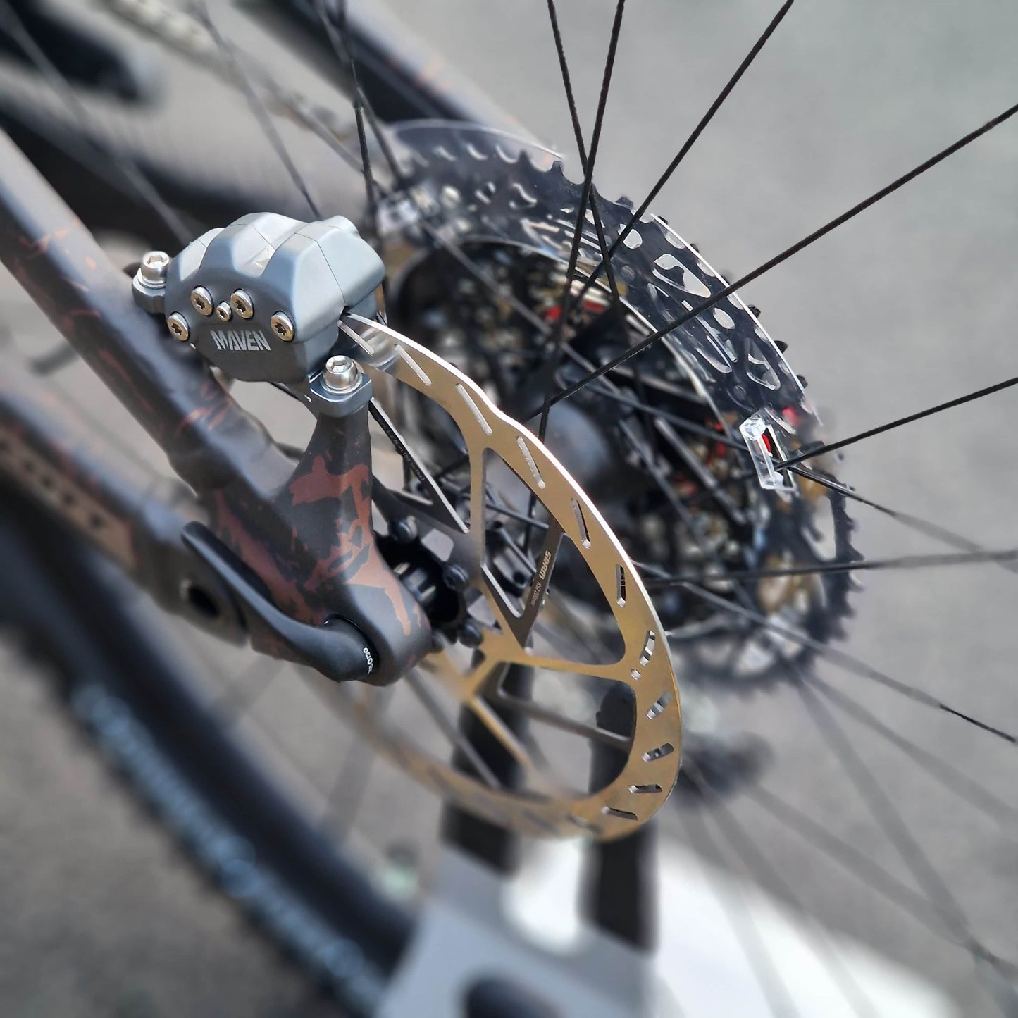 Scott Bikes Scott Ransom 910 Full Suspenion Mountain Bike Black/Bronze