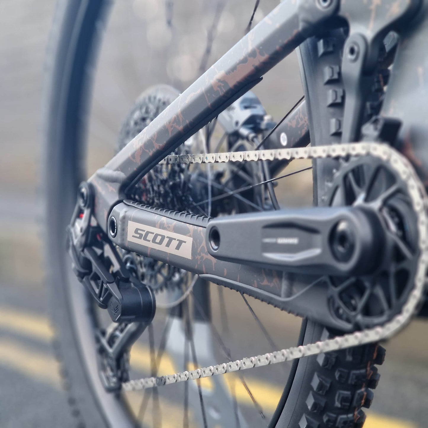 Scott Bikes Scott Ransom 910 Full Suspenion Mountain Bike Black/Bronze