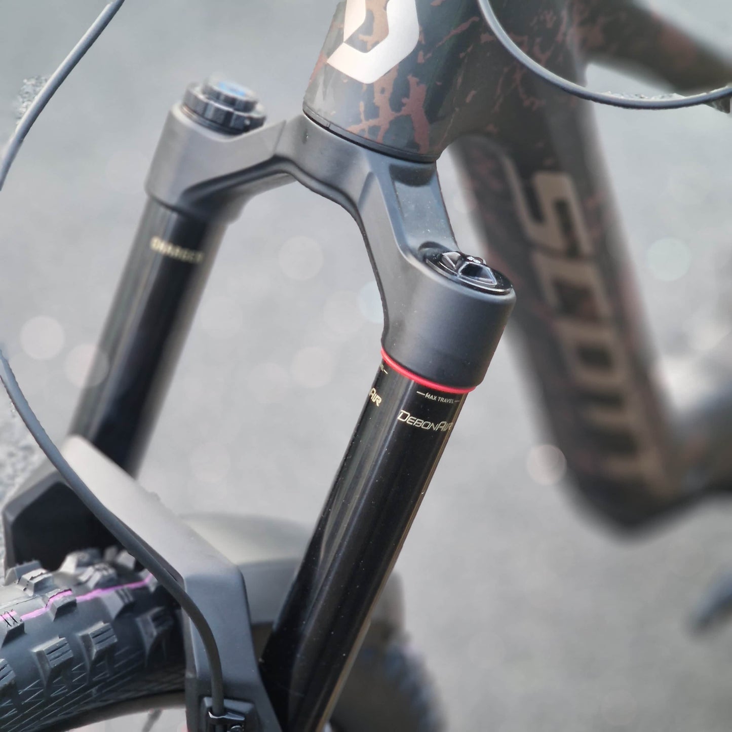 Scott Bikes Scott Ransom 910 Full Suspenion Mountain Bike Black/Bronze