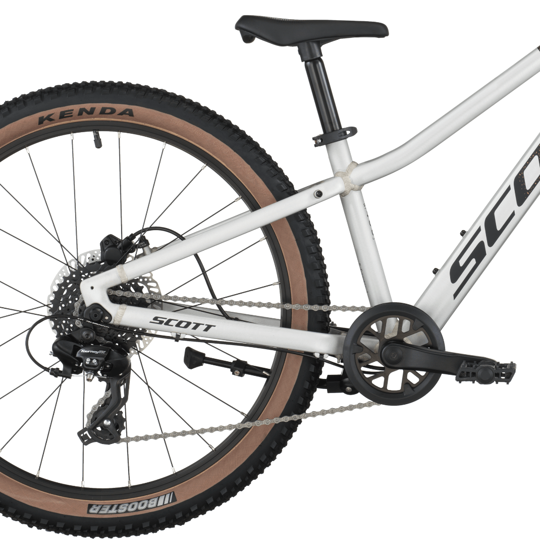 Scott Bikes Silver Scott Scale 400 24 Inch Kids Mountain Bike Raw Silver