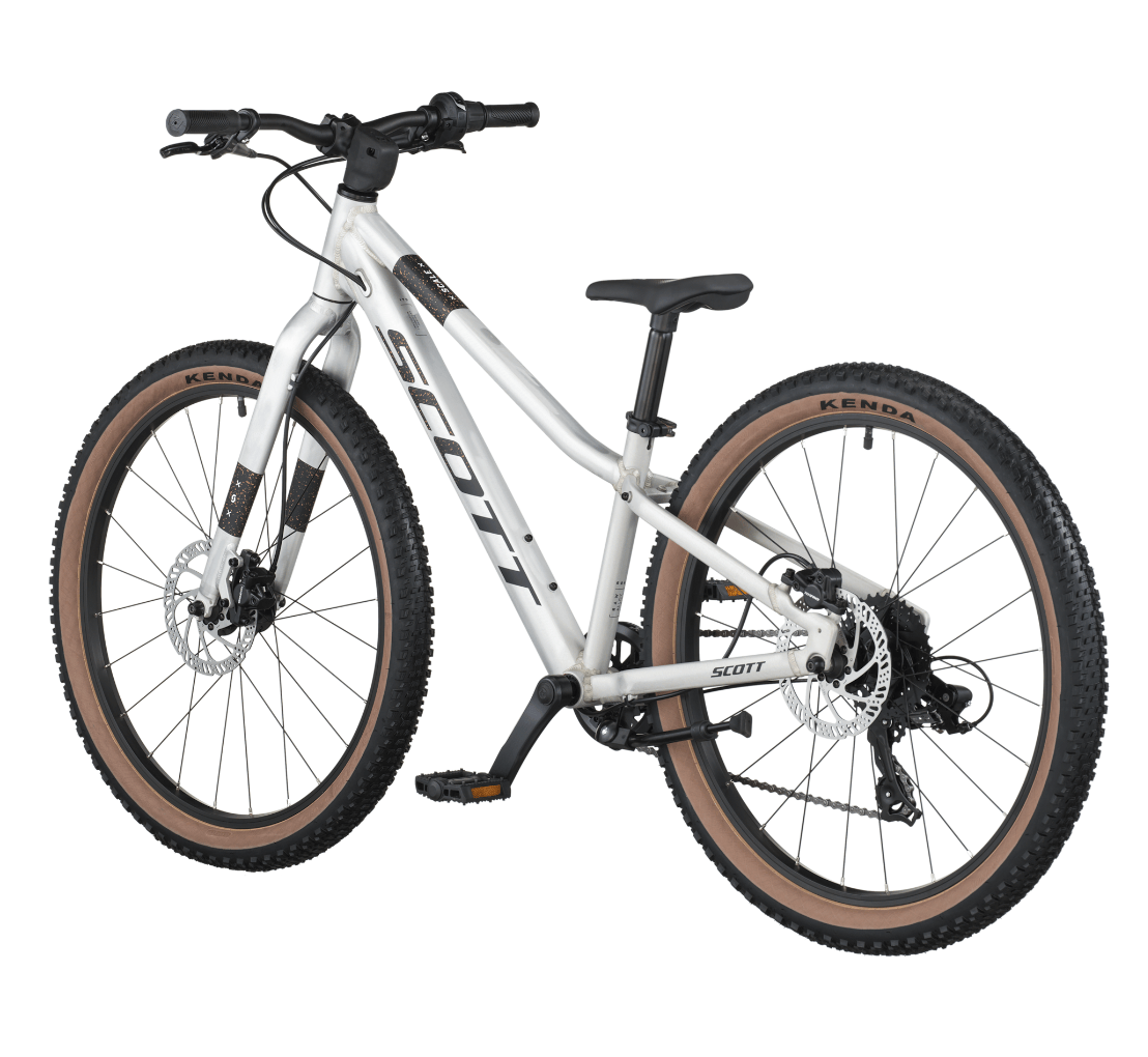 Scott Bikes Silver Scott Scale 400 24 Inch Kids Mountain Bike Raw Silver