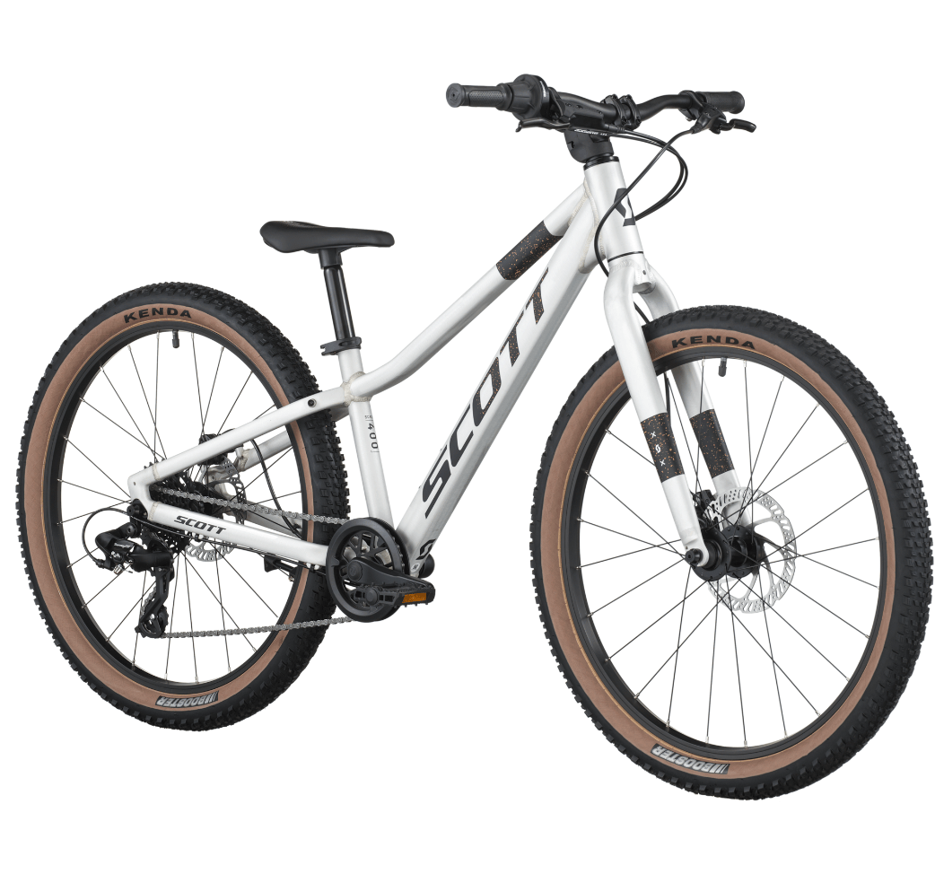 Scott Bikes Silver Scott Scale 400 24 Inch Kids Mountain Bike Raw Silver