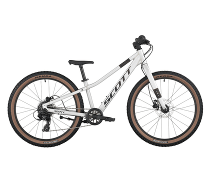 Scott Bikes Silver Scott Scale 400 24 Inch Kids Mountain Bike Raw Silver