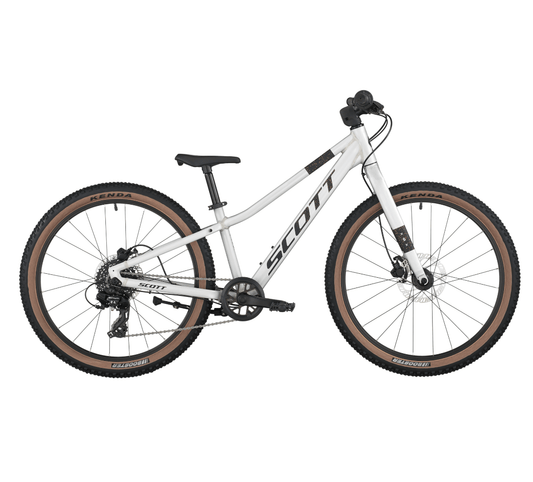 Scott Bikes Silver Scott Scale 400 24 Inch Kids Mountain Bike Raw Silver