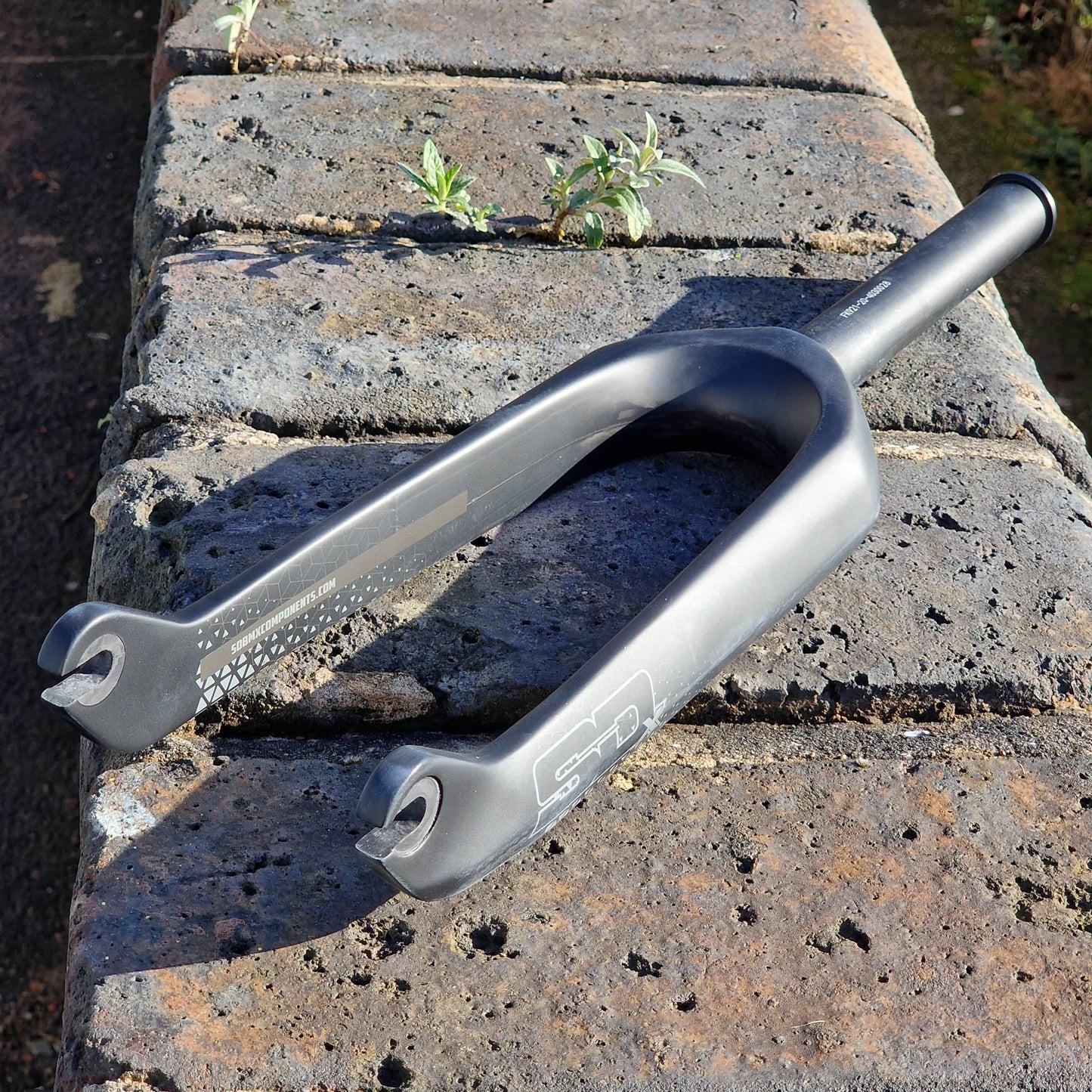 SD BMX Racing Matte Black SD Expert 1 1/8" 10mm Carbon V2 Race Fork