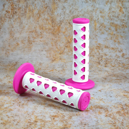 SE Bikes BMX Parts Pink / White SE Bikes 1-1E Grips