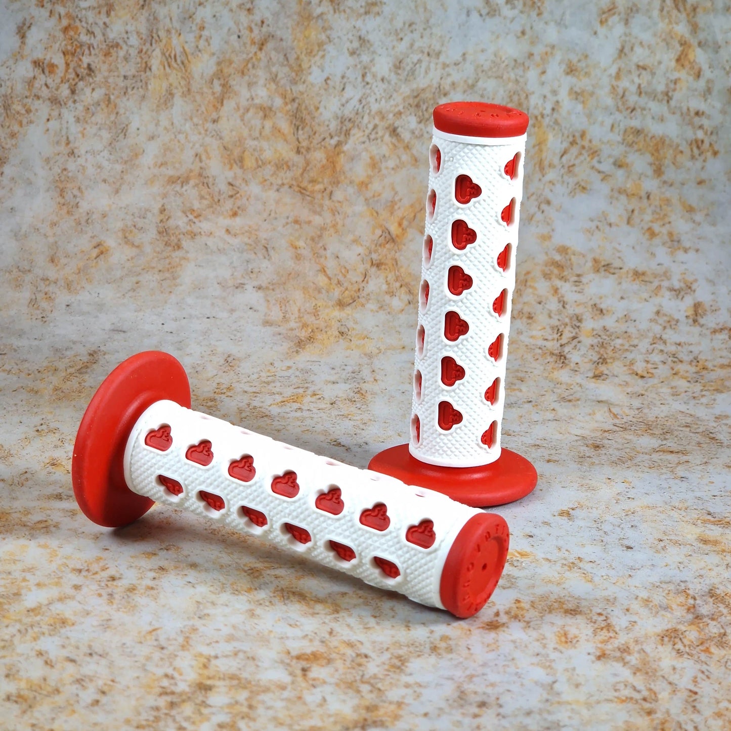 SE Bikes BMX Parts Red / White SE Bikes 1-1E Grips