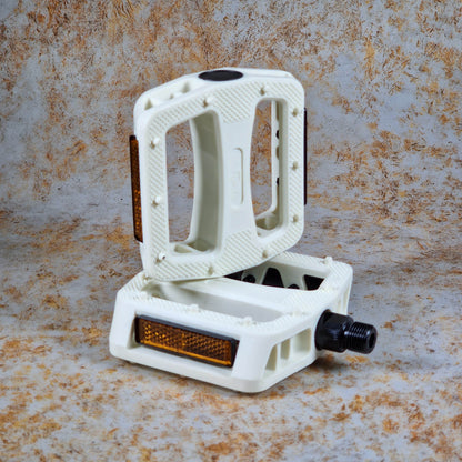 SE Bikes Old School BMX White SE Bikes 12 O'Clock Pedals