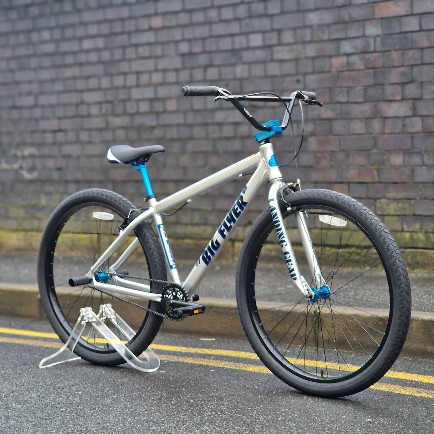 SE Bikes Bikes Iced Out Silver SE Bikes Big Flyer 29 Iced Out Silver