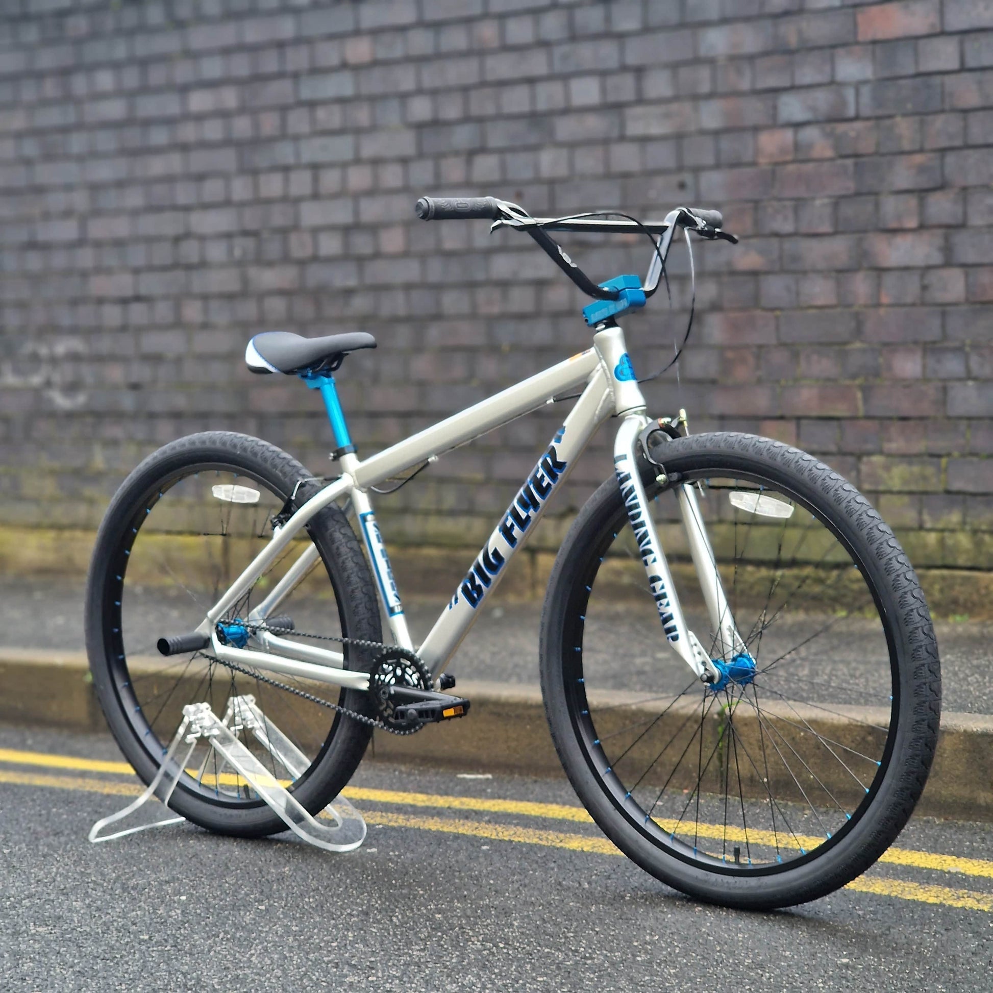 SE Bikes Bikes Iced Out Silver SE Bikes Big Flyer 29 Iced Out Silver