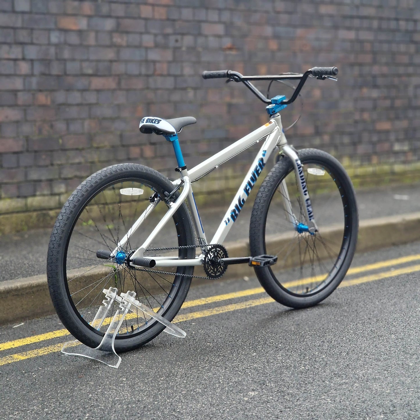 SE Bikes Bikes Iced Out Silver SE Bikes Big Flyer 29 Iced Out Silver