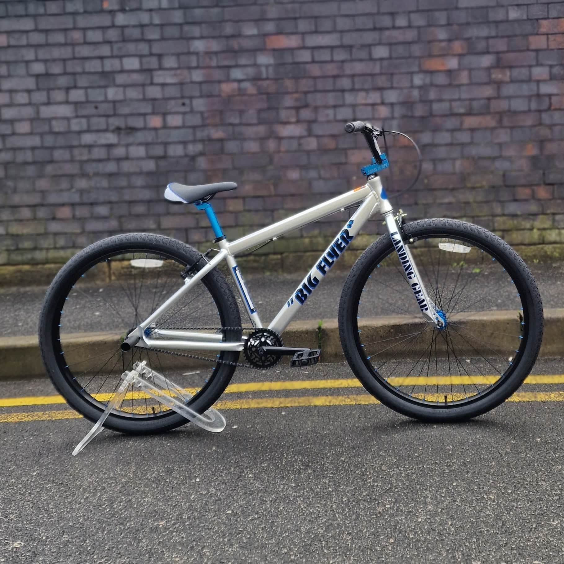 SE Bikes Bikes Iced Out Silver SE Bikes Big Flyer 29 Iced Out Silver