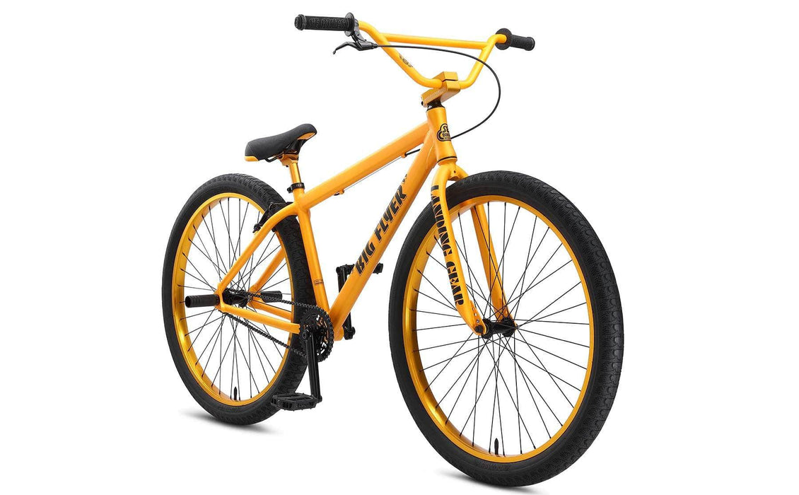 SE Bikes Wheelie Parts Matte Gold SE Bikes Big Flyer 29 Inch Bike Matte Gold