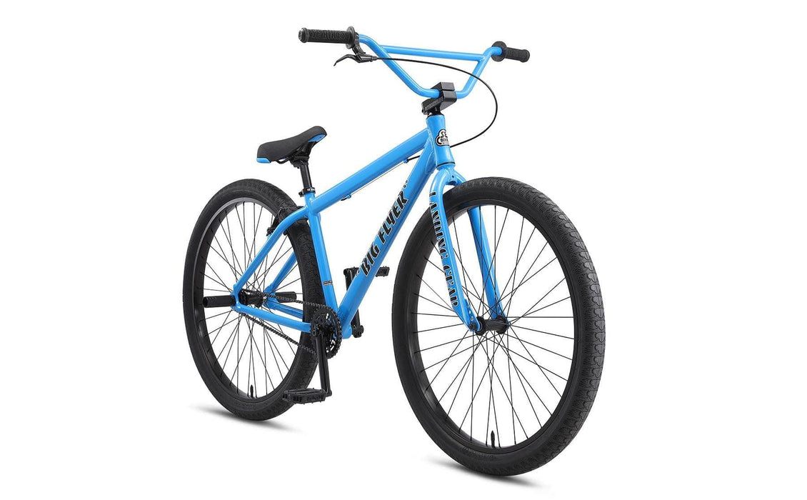 SE Bikes Wheelie Parts Neon Blue SE Bikes Big Flyer 29 Inch Bike Neon Blue