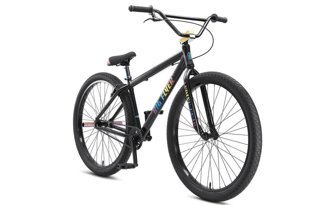 SE Bikes Wheelie Parts Slick Mode Black SE Bikes Big Flyer 29 Inch Bike Slick Mode Black