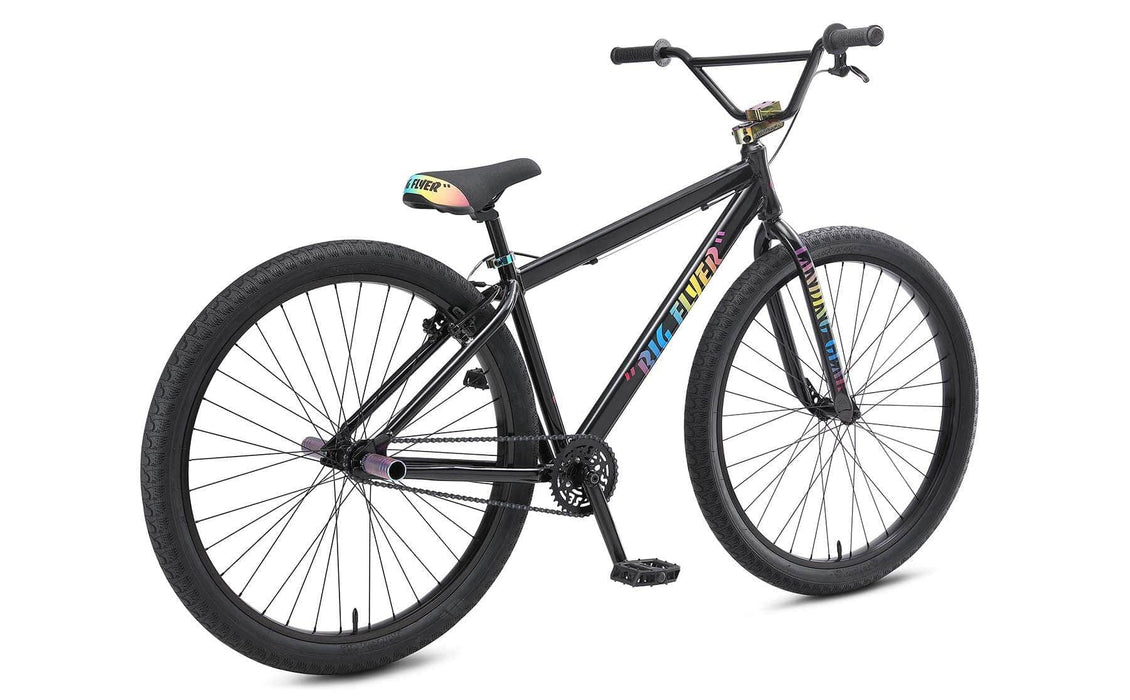 SE Bikes Wheelie Parts Slick Mode Black SE Bikes Big Flyer 29 Inch Bike Slick Mode Black